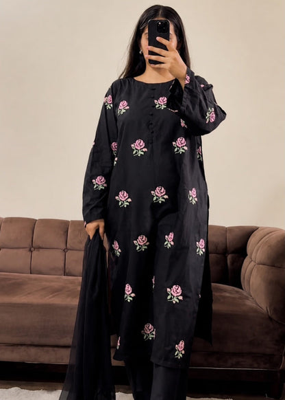Women’s Embroidered 3PC Suit